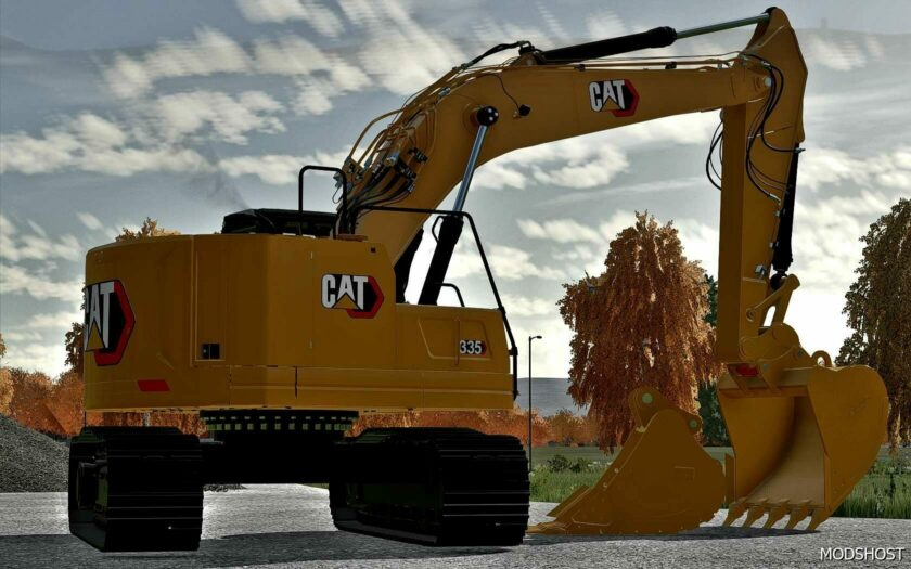 FS22 Caterpillar Forklift Mod: CAT 335 Next GEN (Featured)