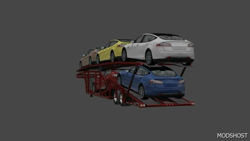 ATS Mod: Ownable Car Transporter Trailer 1.49 (Featured)