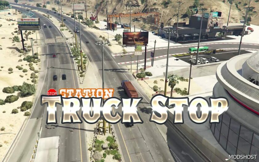 GTA 5 Map Mod: Truck Stop Station Menyoo (Featured)