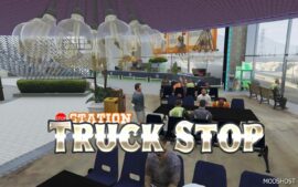 GTA 5 Map Mod: Truck Stop Station Menyoo (Image #3)