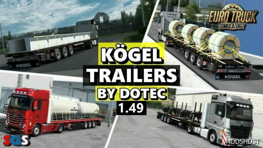 ETS2 Mod: Koegel Trailers V1.3 1.49 (Featured)