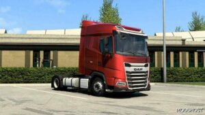 ETS2 DAF Part Mod: LOW Deck Chassis Addon for DAF 2021 V1.4 (Image #2)