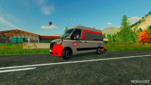 FS22 Renault Vehicle Mod: Master Sncf Multiservice Livery (Image #2)