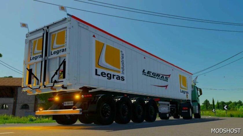 FS22 Mod: Legras Trailer V1.1.0.1 (Featured)