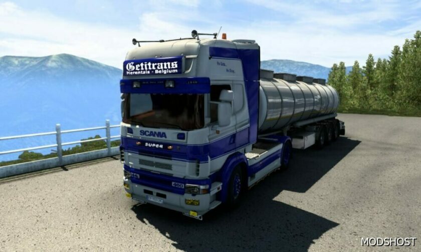 ETS2 Scania Mod: Getitrans Skin Pack (Featured)