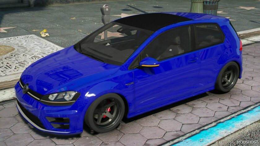 GTA 5 Volkswagen Vehicle Mod: Golf R (Featured)