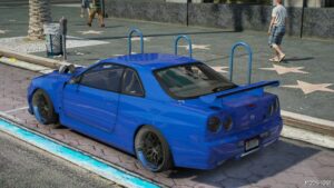 GTA 5 Nissan Vehicle Mod: Skyline R34 Omega (Image #3)