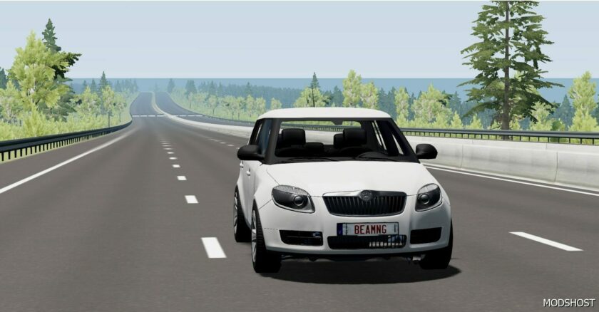 BeamNG Skoda Car Mod: Fabia II (2006-2009) 0.30 (Featured)