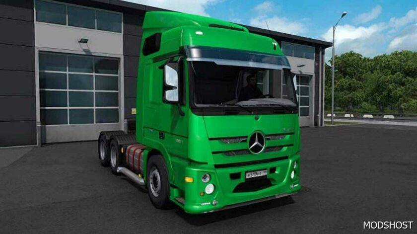 ETS2 Truck Mod: Mercedes Actros 2651 Series E Special 1.48 (Featured)