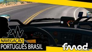 ATS Navigation Sound Mod: Brazilian Voice Navigation V2.0 (Featured)