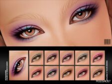 Sims 4 Female Makeup Mod: Eyeshadow N266 #Smokeyeye (Featured)