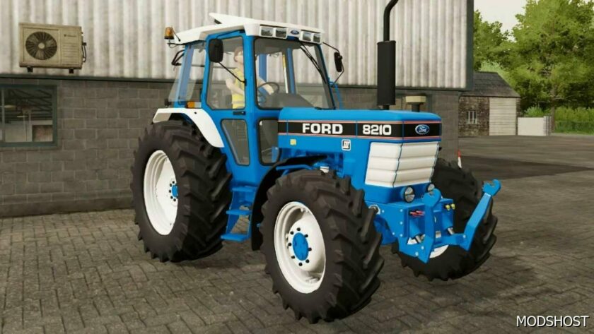 FS22 Ford Tractor Mod: 8210 6CYL Pack V1.1 (Featured)