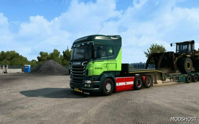 ETS2 Mod: ANS Vognmandsforretning Skin Pack (Featured)