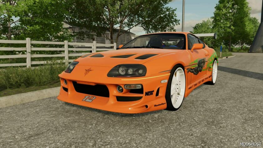 FS22 Toyota Car Mod: Supra (Featured)