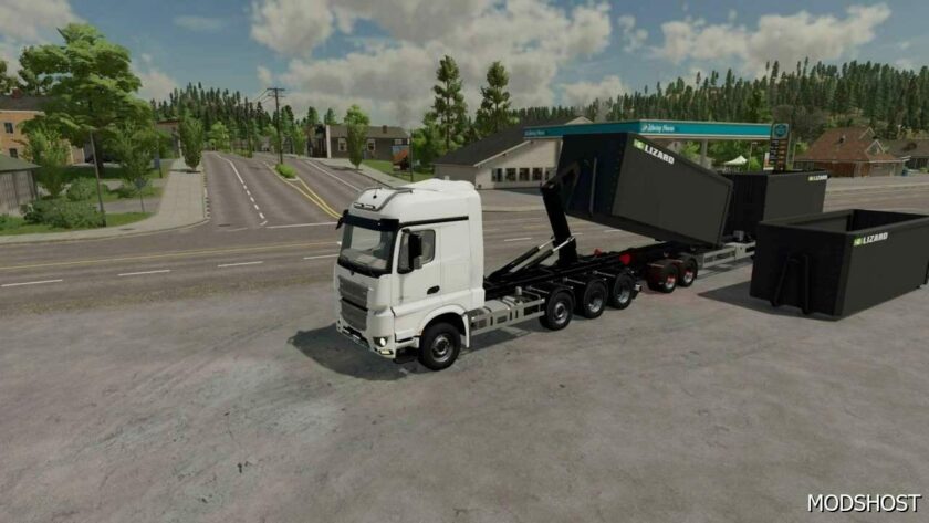 FS22 Trailer Mod: Sisu Hooklift Pack (Featured)