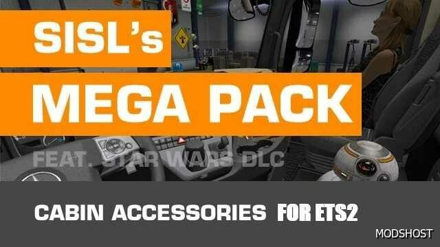 ETS2 Interior Mod: Sisl’s Mega Pack 1.48 (Featured)