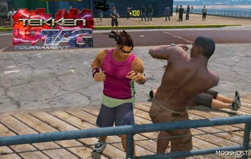 GTA 5 Player Mod: Eddy Gordo (Tekken T.T.1.) Add-On PED (Featured)