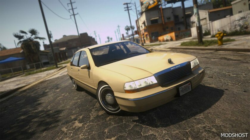 GTA 5 Vehicle Mod: 1991 Declasse Premier Add-On / Template V1.1 (Featured)