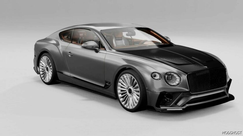 BeamNG Bentley Car Mod: Continental GT Revamped V3 0.30 (Featured)