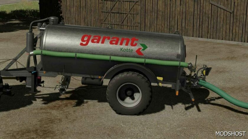 FS22 Mod: Kotte Garant VE8000 (Manure System) (Featured)