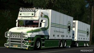 ETS2 Scania Truck Mod: T500 Tandem Patrick VD Hoeven V2.0 (Featured)