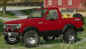 FS22 Nissan Car Mod: Safari 1985 (Featured)