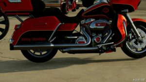 FS22 Vehicle Mod: Harley Road Glide (Image #2)