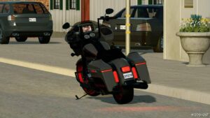 FS22 Vehicle Mod: Harley Road Glide (Image #4)