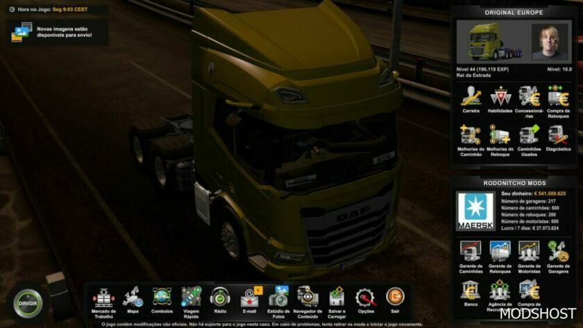 ETS2 Save Mod: Profile ETS2 1.49.2.0S by Rodonitcho Mods (Featured)