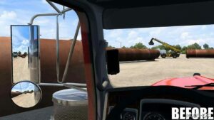 ATS Realistic Part Mod: Mirror FOV V1.6.0 1.49 (Image #3)