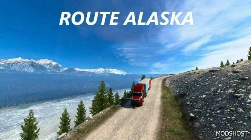 ATS Map Mod: Route Alaska V1.7 1.49 (Featured)