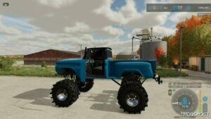 FS22 Chevy Car Mod: 1966 Chevy K10 Edit V1.0.2 (Featured)