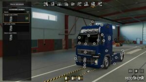 ETS2 Headlights Part Mod: Headlight Options (LED + Xenon) 1.49 (Image #2)