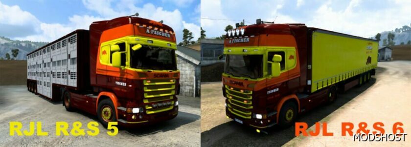 ETS2 Mod: A.fischer Skin Pack (Featured)