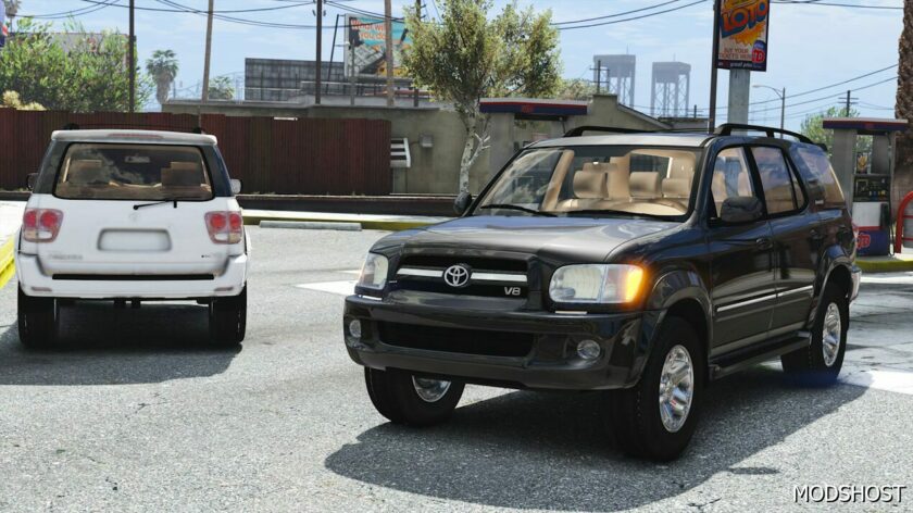 GTA 5 Toyota Vehicle Mod: Sequoia 2004 Add-On (Featured)