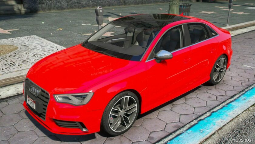 GTA 5 Audi Vehicle Mod: A3 Sedan (Featured)