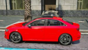 GTA 5 Audi Vehicle Mod: A3 Sedan (Image #2)