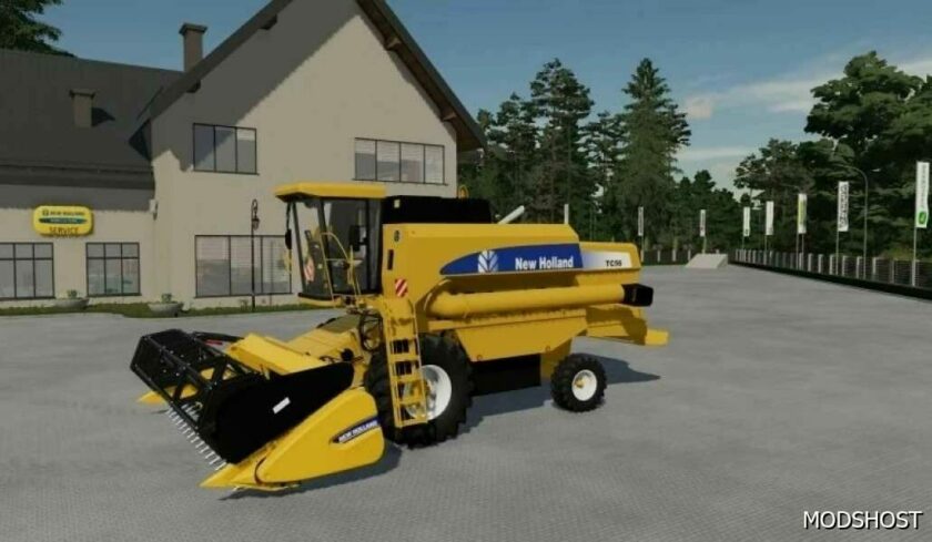 FS22 NEW Holland Combine Mod: TC56S (Featured)