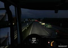 ETS2 Realistic Part Mod: Ross Blade’s Realistic Headlight Flares V2.5 1.49 (Image #2)