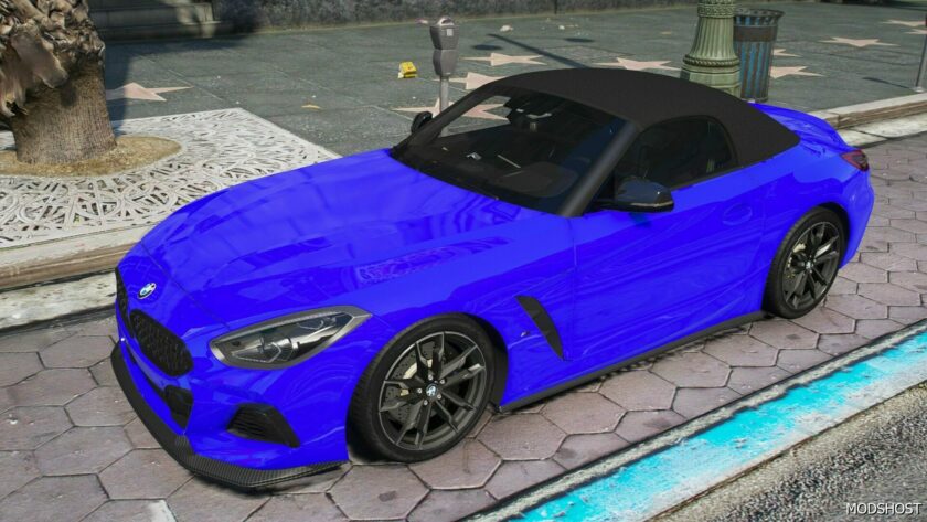 GTA 5 BMW Vehicle Mod: 2019 BMW Z4 (Featured)