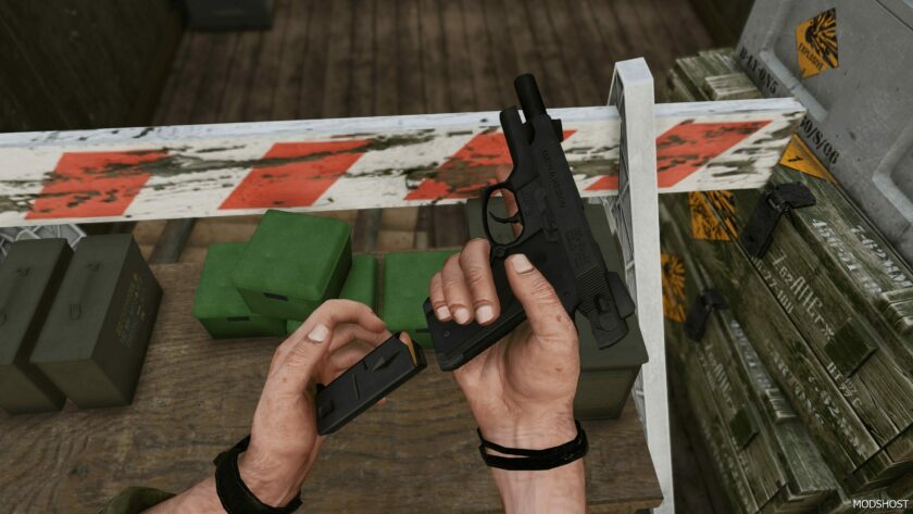 GTA 5 Weapon Mod: Smith & Wesson Model 659 V1.1 (Featured)