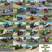 ETS2 Jazzycat Mod: Truck Traffic Pack by Jazzycat V9.1.10 (Featured)