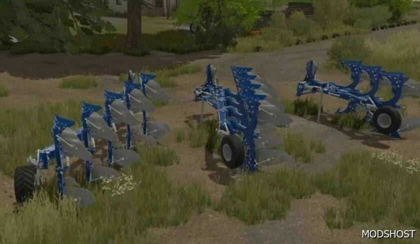 FS22 Plough Mod: Overum Plows Packs (Featured)