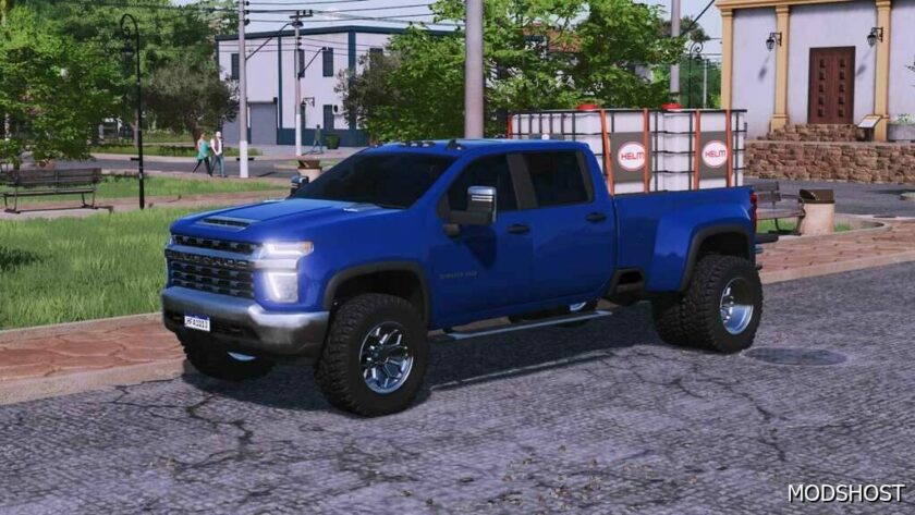 FS22 Car Mod: Lizard Silverado 3500 (Featured)