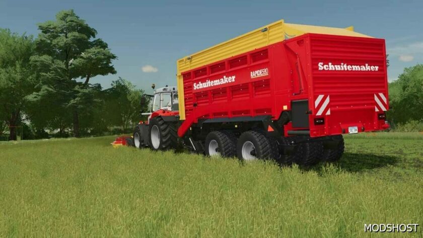 FS22 Rapide Trailer Mod: 580V 8-Wheel Tandem (Featured)