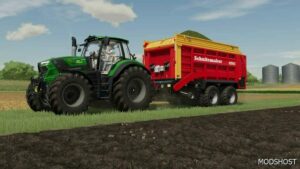 FS22 Rapide Trailer Mod: 580V 8-Wheel Tandem (Image #6)