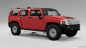 BeamNG Hummer Car Mod: H3 Renovate 0.30 (Featured)