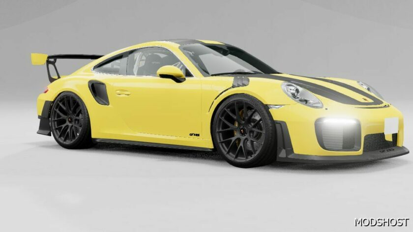 BeamNG Porsche Car Mod: 911 GT3 RS (991) V1.4 0.30 (Featured)