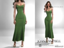 Sims 4 Party Clothes Mod: Antonia Dress (Featured)