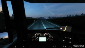 ETS2 Headlights Part Mod: Blue Headlights 1.49 (Image #2)